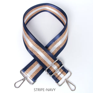 Bag Strap - Stripe Navy